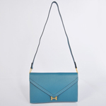 エルメス  HERMES  New Model Liddy バック ブルージーン ゴールド金具