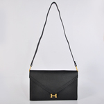 エルメス  HERMES  New Model Liddy バック クロ  ゴールド金具