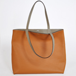 エルメス (HERMES)  Shopping Bag　エルメス  バッグ ゴールド/グレー